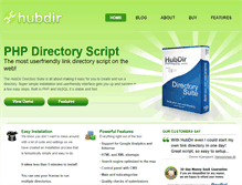 Tablet Screenshot of hubdir.com